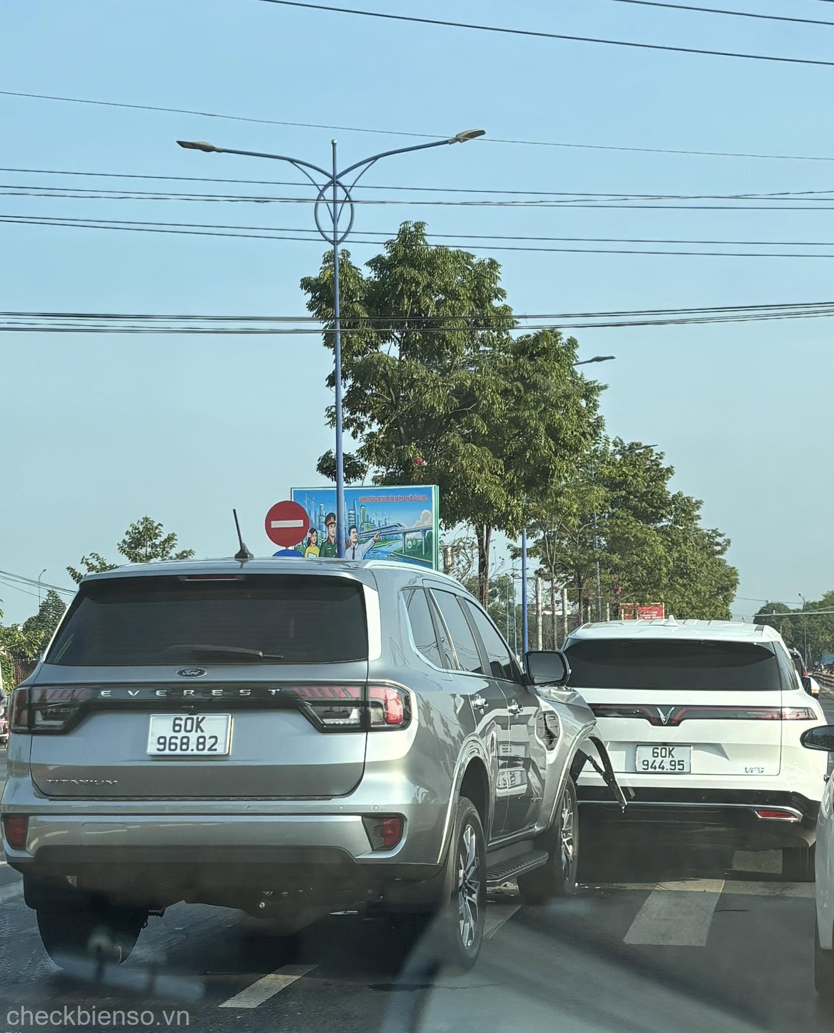 Xe biển số 60K96882